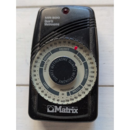 Matrix 500 quartz metronome - matrix, mr-500