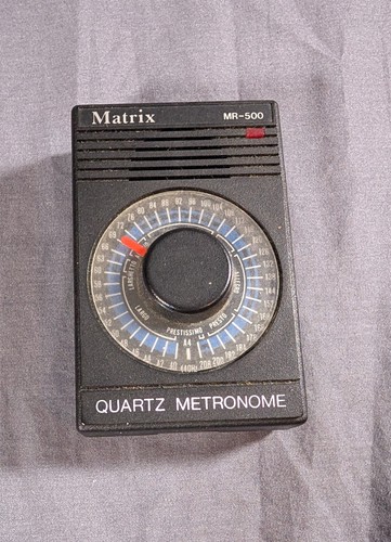 Matrix 500 quartz metronome - mr-500,