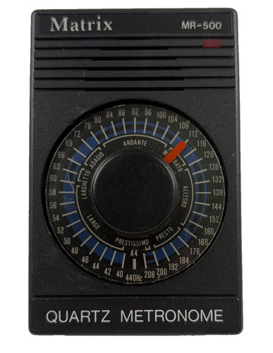 Matrix 500 quartz metronome - quartz,